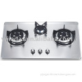 3 burner gas hob with stainless steel body (YI-08053)